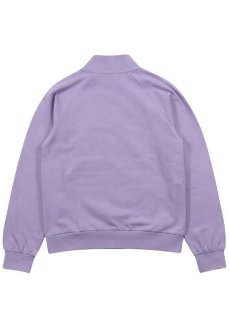 Felpa bambina lilla in cotone EMPORIO ARMANI | 7G000139LILLA