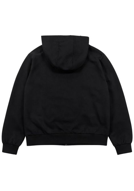 Felpa bambina nera in cotone EMPORIO ARMANI | 7G000140NERO