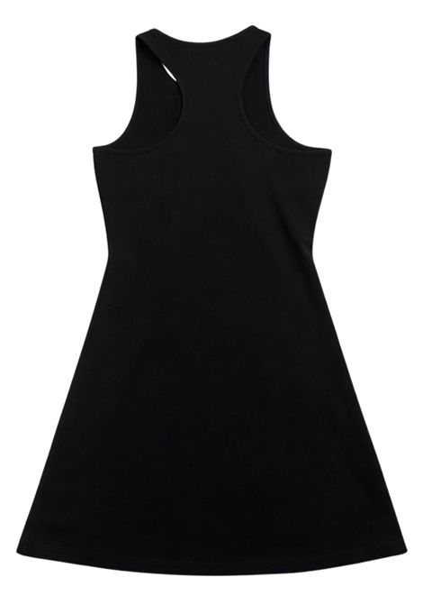 Abito bambina nero in cotone EMPORIO ARMANI | 7G000150NERO