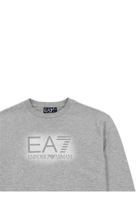 Girls' grey cotton sweatshirt EMPORIO ARMANI | 7G000179GRIGIO