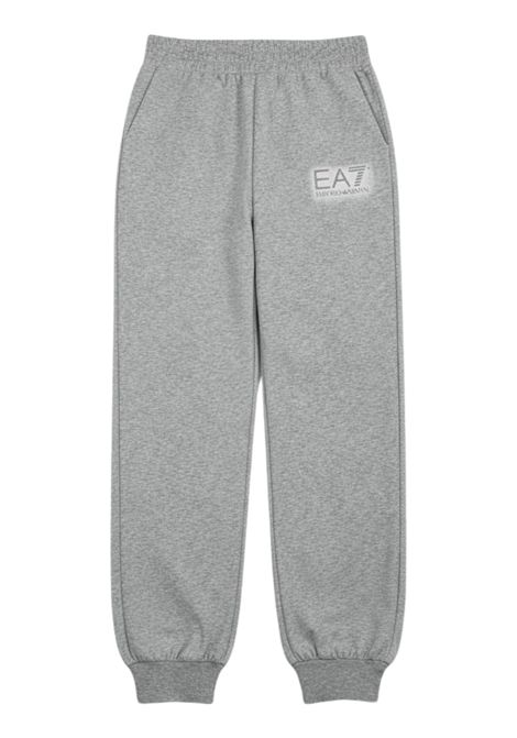 Pantalone bambina grigio in cotone EMPORIO ARMANI | 7G000182GRIGIO