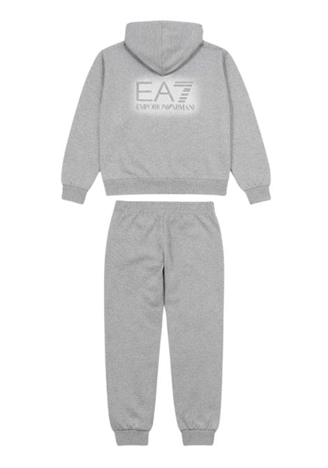 Completo bambina grigio in cotone EMPORIO ARMANI | 7G000184GRIGIO