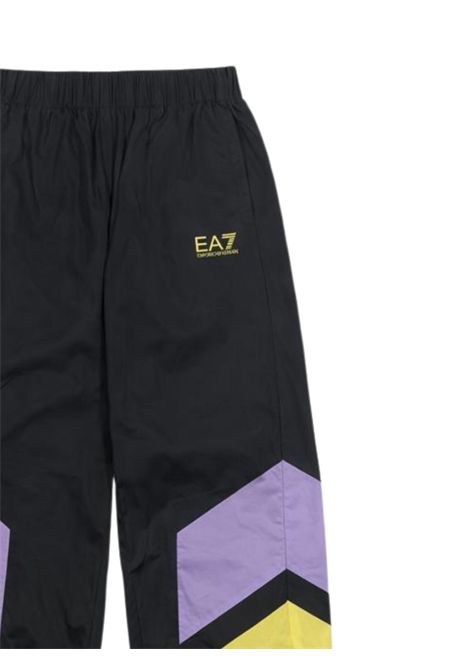 Pantalone bambina nero in nylon EMPORIO ARMANI | 7G000189NERO