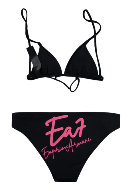Black girls' swimsuit EMPORIO ARMANI | 7G000194NERO