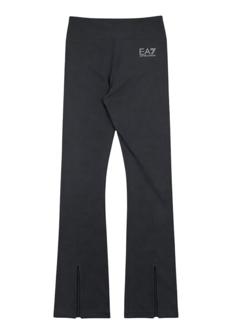 Leggins bambina grigio in cotone EMPORIO ARMANI | 7G000200GRIGIO