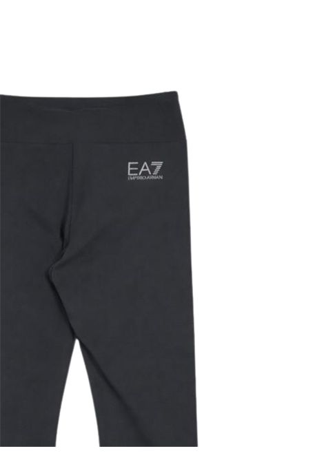 Leggins bambina grigio in cotone EMPORIO ARMANI | 7G000200GRIGIO