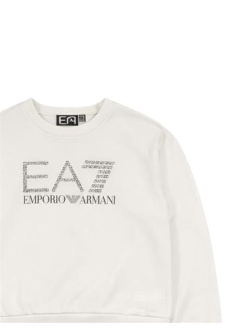 Completo bambina in misto cotone EMPORIO ARMANI | 7G000202GHIACCIO