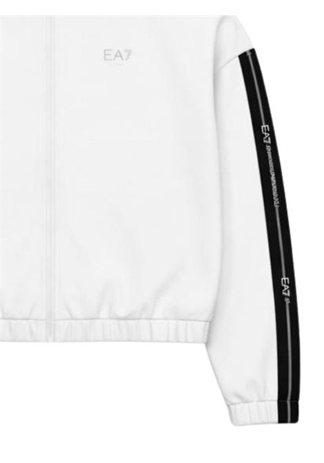 Felpa bambina in misto cotone EMPORIO ARMANI | 7G000208BIANCO