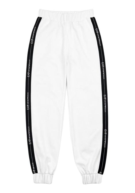 Pantalone bambina in misto cotone EMPORIO ARMANI | 7G000209BIANCO