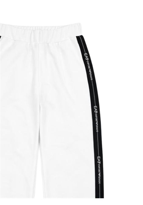Pantalone bambina in misto cotone EMPORIO ARMANI | 7G000209BIANCO