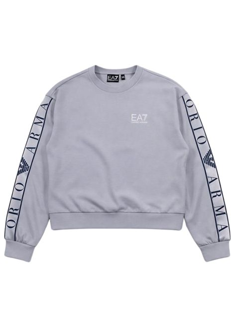 Felpa bambina in misto cotone EMPORIO ARMANI | 7G000219CIELO