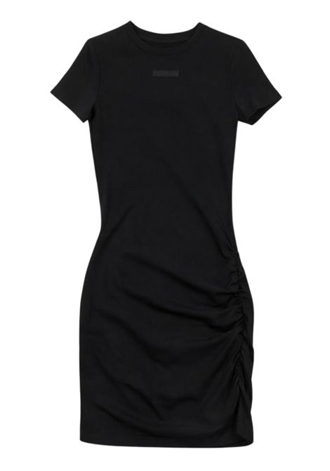 Abito bambina nero in cotone EMPORIO ARMANI | 7G000227NERO