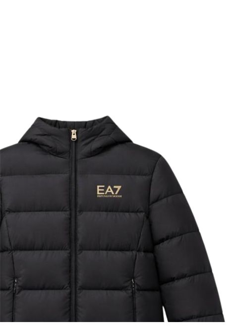 Giubbino bambina nero imbottito EMPORIO ARMANI | 8NFB08NERO