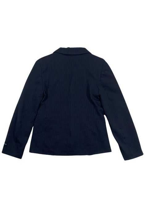 Blue striped children's jacket EMPORIO ARMANI | EB000092/MABLU