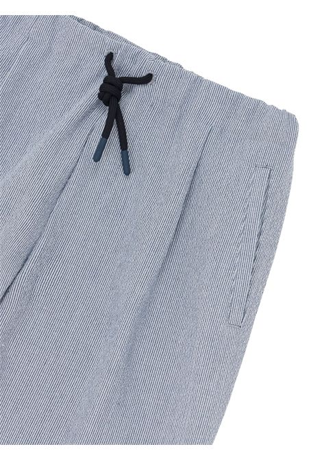 Children's trousers in viscose blend EMPORIO ARMANI | EB000107/MABLU/BIANCO