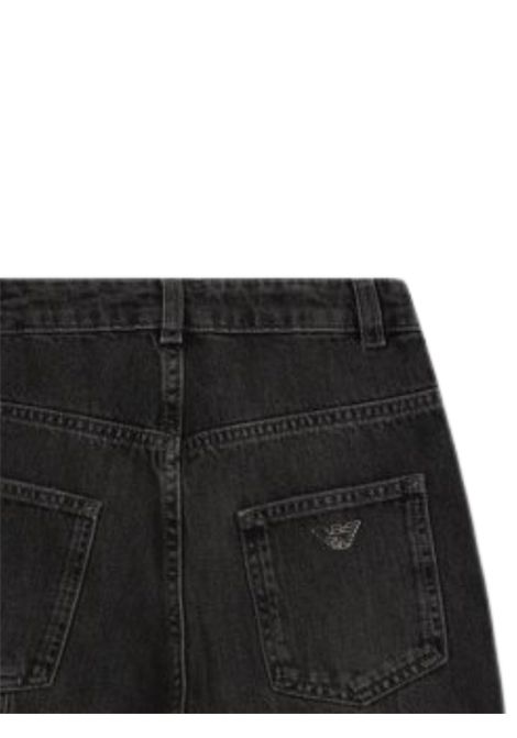 Jeans bambino nero in cotone EMPORIO ARMANI | EB000191/MANERO
