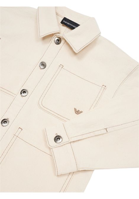 Children's sand cotton jacket EMPORIO ARMANI | EB000250/MASABBIA