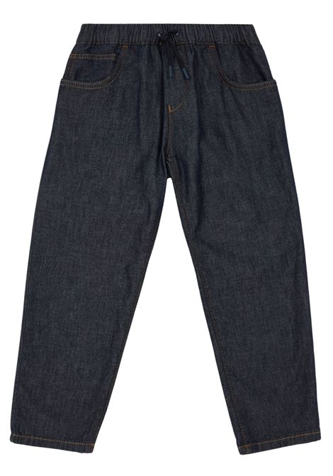 Jeans bambino in cotone denim EMPORIO ARMANI | EB000255/MADENIM