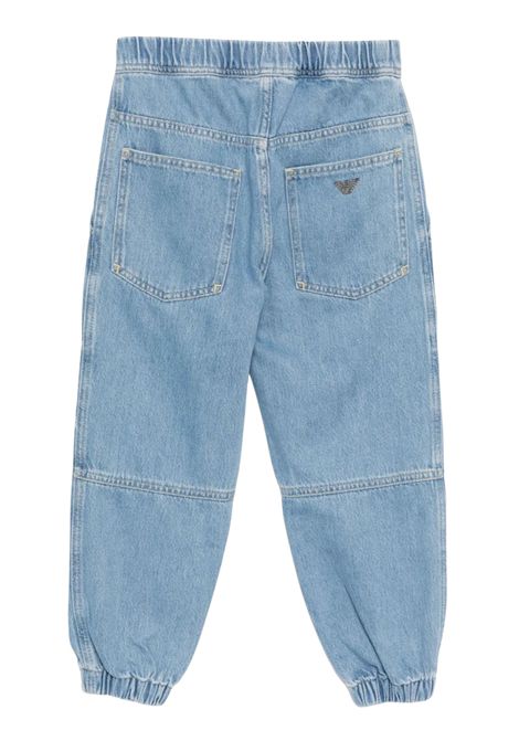 Jeans bambino in cotone denim EMPORIO ARMANI | EB000385/MADENIM