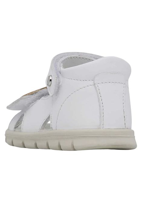 Sandali bambina bianchi in pelle FALCOTTO | 115010/PIABIANCO
