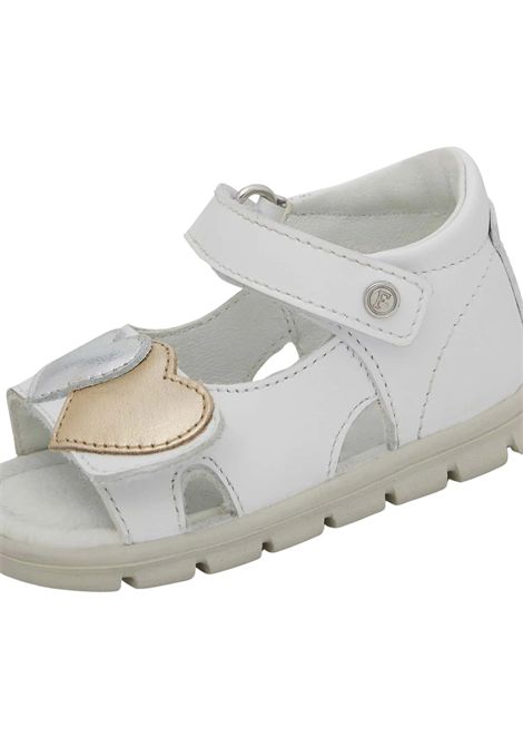Sandali bambina bianchi in pelle FALCOTTO | 115010/PIABIANCO