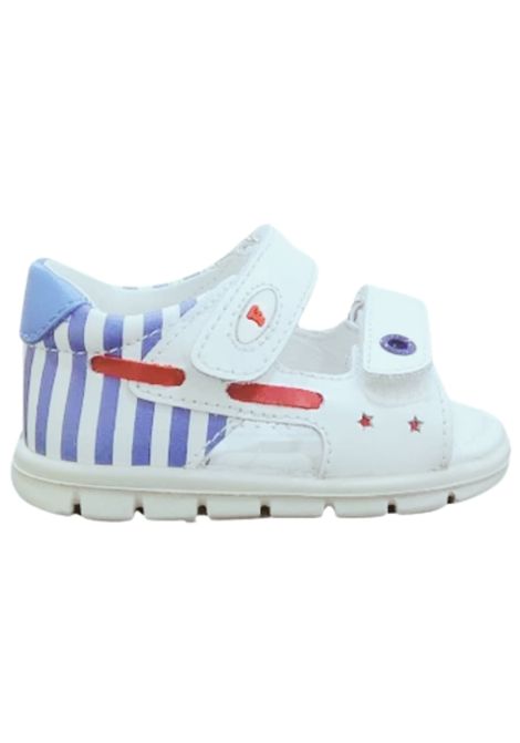 Sandalo bambino bianco in pelle FALCOTTO | 115011/PIABIANCO