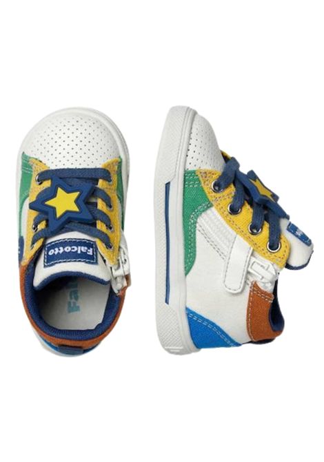 Scarpe bambino in tela multicolor FALCOTTO | 12019054/PIAMULTICOLOR