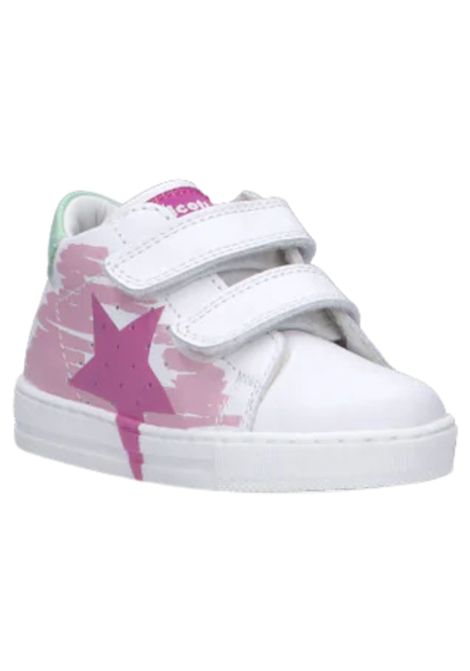 Scarpe bambina bianche in pelle FALCOTTO | 120192/PIABIANCO