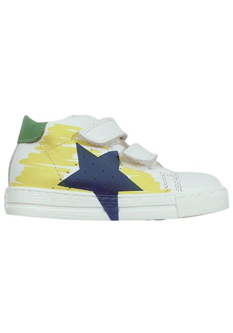 Scarpe bambino bianche in pelle FALCOTTO | 12019235/PIAMULTICOLOR