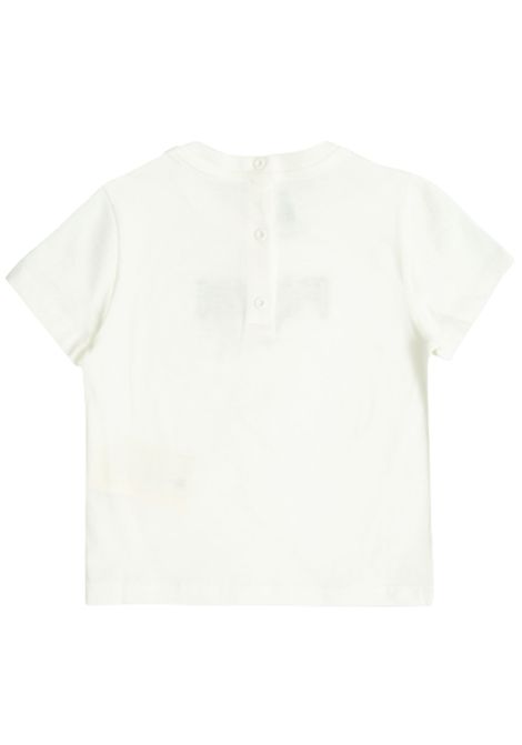 T-shirt neonato bianca in cotone FENDI | BMI255/MABIANCO