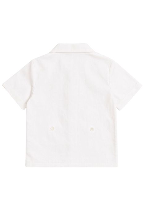 Camicia neonato bianca in cotone FENDI | CAMI001/MABIANCO