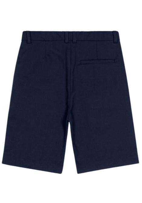 Bermuda bambino blu in lana FENDI | JMF376/MABLU