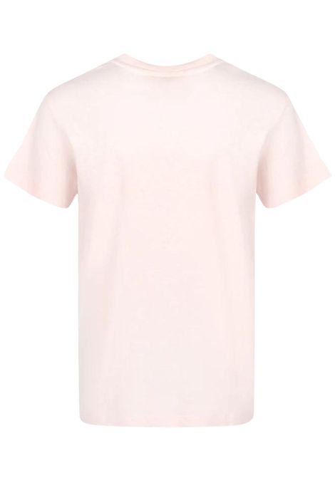Pink cotton T-shirt for girls FENDI | JUI1347AJ/MAROSA