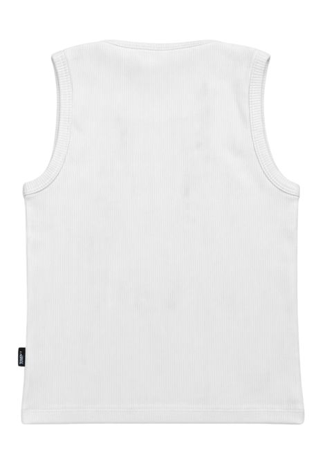 Canotta bambina bianca in cotone GCDS | 571TBIANCO