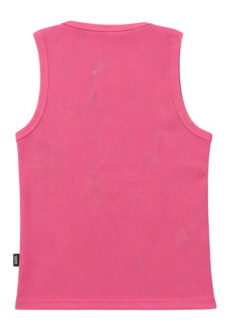 Canotta bambina rosa in cotone GCDS | 571TROSA