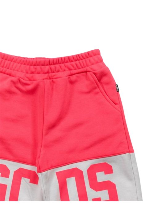 Shorts unisex fucsia in cotone GCDS | 589FFUCSIA