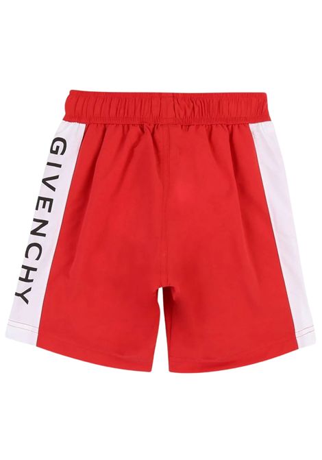 Costume da bagno bambino rosso GIVENCHY | H24045/FIROSSO