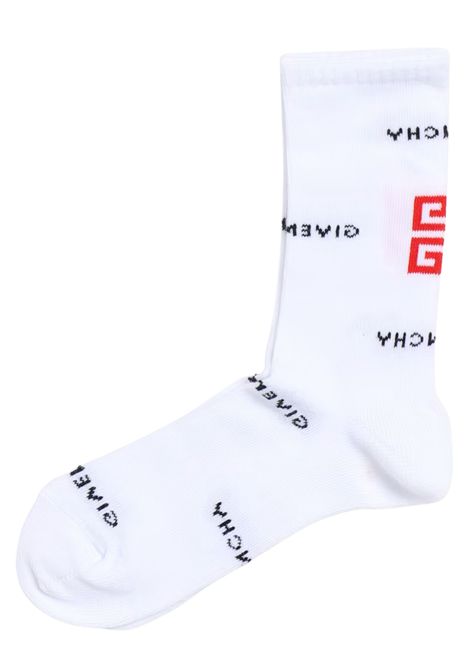 Unisex white cotton socks GIVENCHY | H30112/DELBIANCO