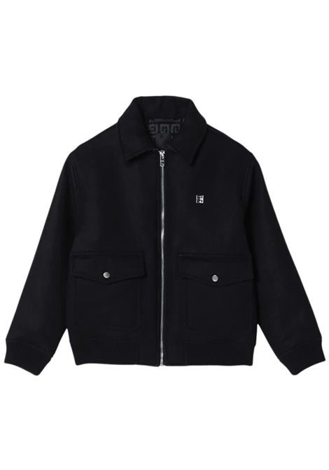 Black wool jacket for children GIVENCHY | H30583/MANERO