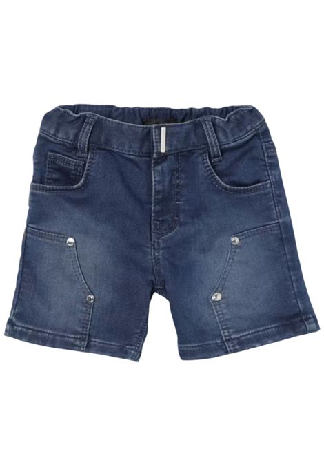 Baby Bermuda shorts in denim cotton GIVENCHY | H30639/MADENIM