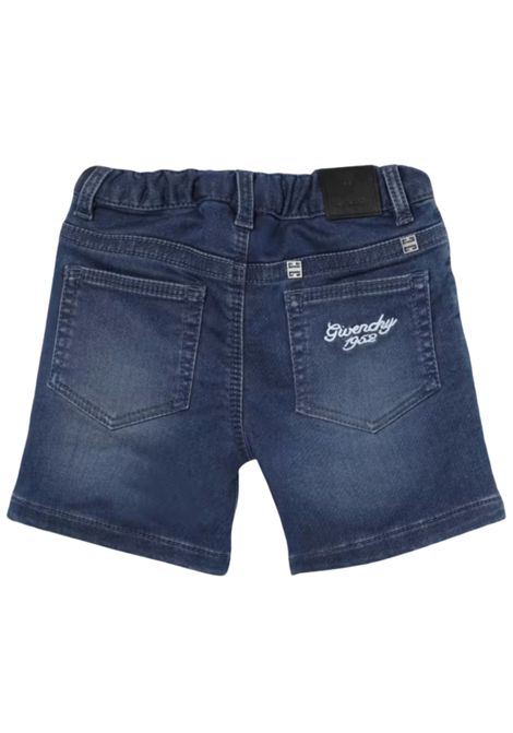 Baby Bermuda shorts in denim cotton GIVENCHY | H30639/MADENIM