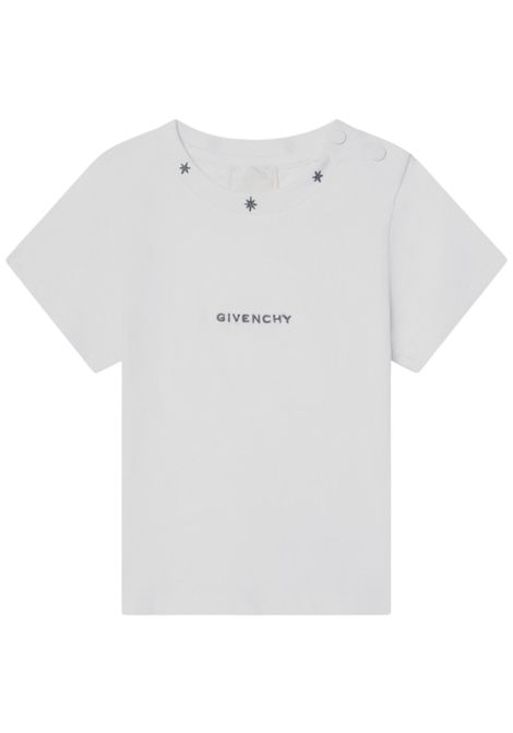 White cotton baby T-shirt GIVENCHY | H30642/MABIANCO