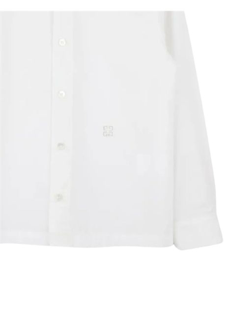 White cotton children's shirt GIVENCHY | H30683/MABIANCO