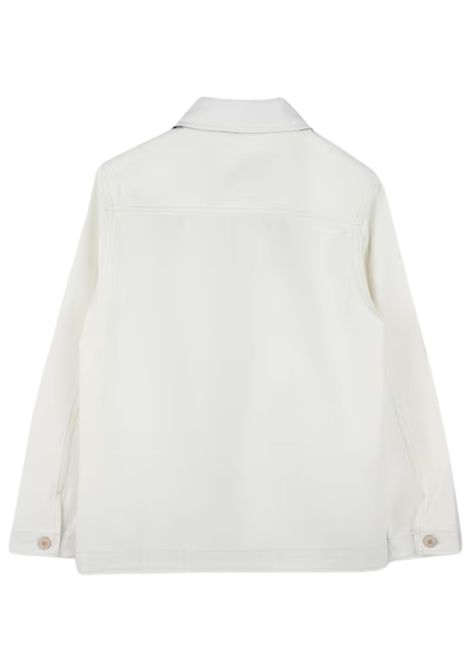 Sand-colored cotton shirt for children GIVENCHY | H30684/MASABBIA