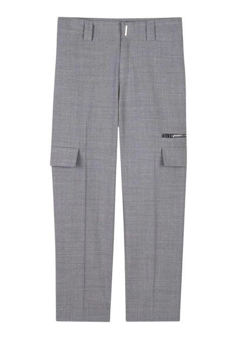 Pantalone bambino in misto lana GIVENCHY | H30688/DELGRIGIO