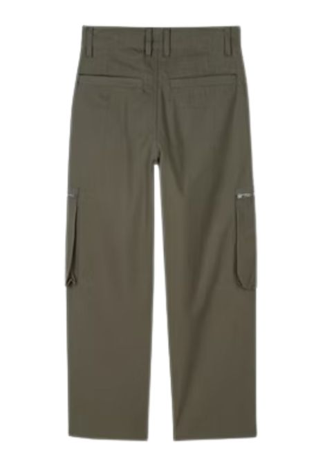 Green unisex cotton trousers GIVENCHY | H30713/DELVERDE