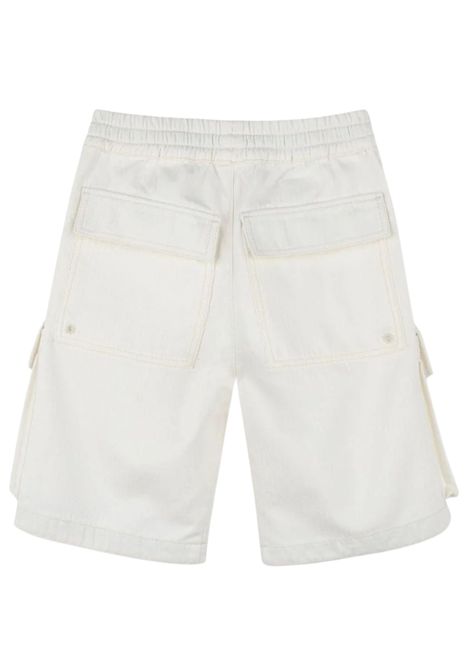 Sand-colored cotton Bermuda shorts for children GIVENCHY | H30722/MASABBIA