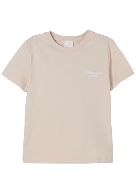 Children's sand cotton T-shirt GIVENCHY | H30727/CESABBIA