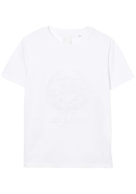 White unisex cotton T-shirt GIVENCHY | H30737/MABIANCO