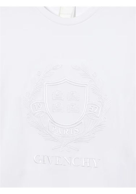 White unisex cotton T-shirt GIVENCHY | H30737/MABIANCO